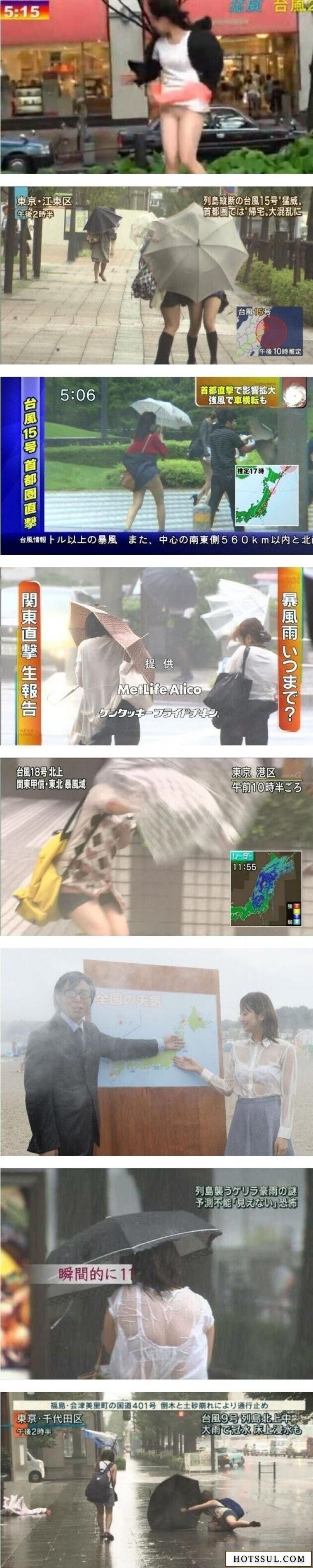 태풍 시즌이면 일본 뉴스 시청률이 올라가는 이유
