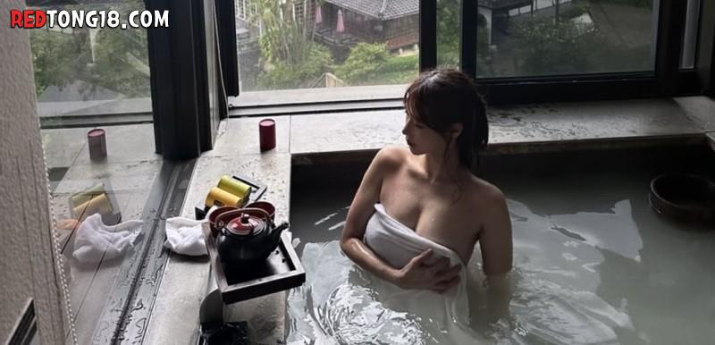 명아츄 목욕