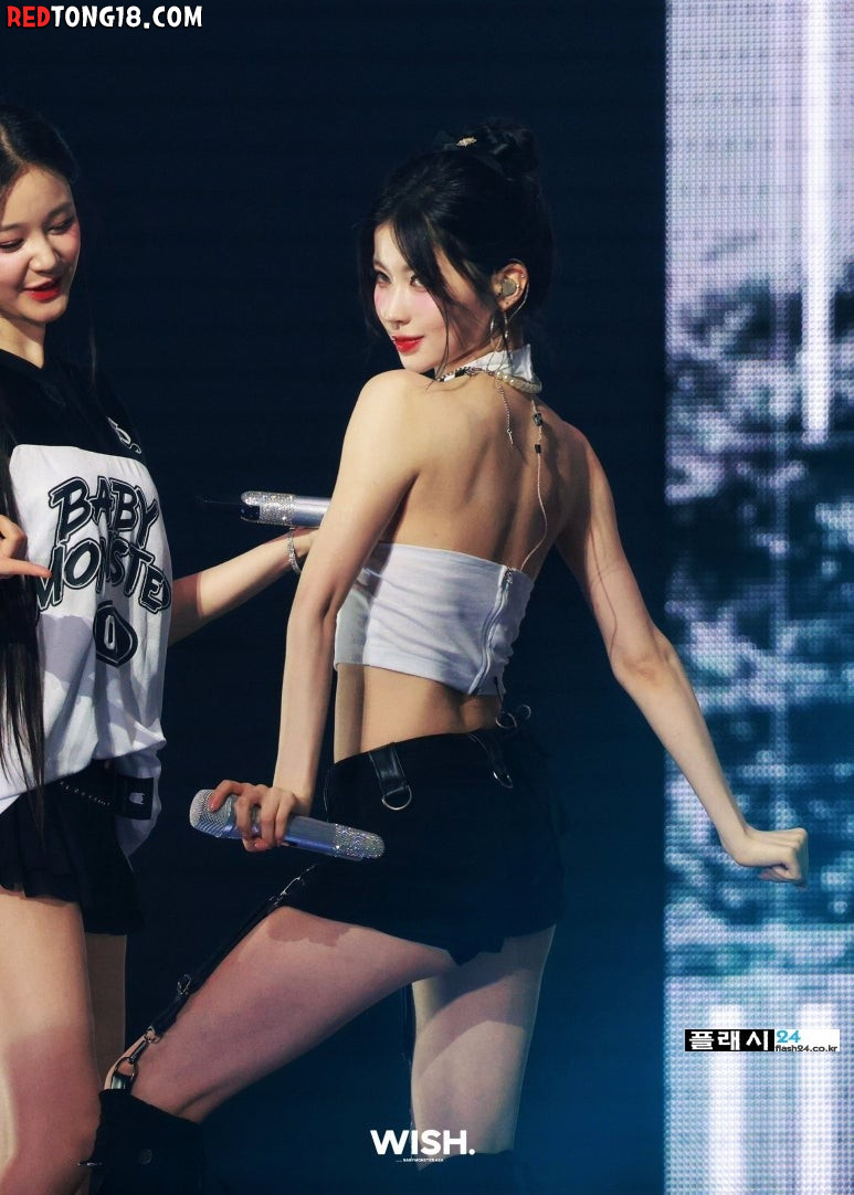 베이비몬스터 아사의 나시티 팬서비스
