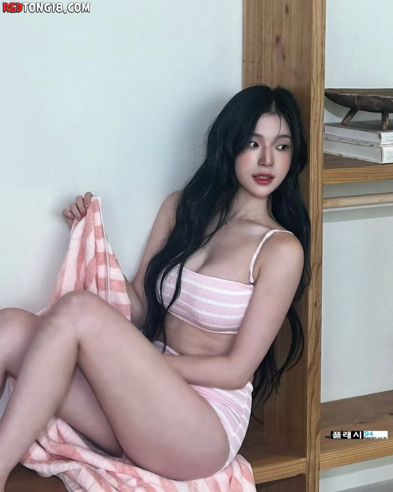 조연주 치어리더 남성 잡지 촬영중