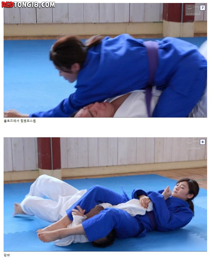 일본 야동 주짓수 기술을 보고 감탄한 주짓수갤러 