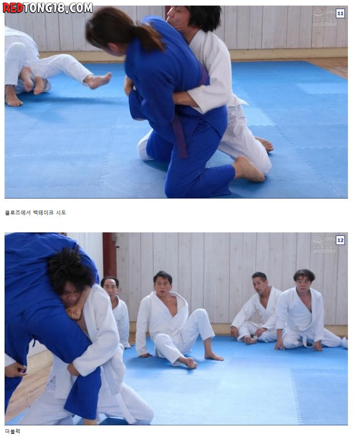 일본 야동 주짓수 기술을 보고 감탄한 주짓수갤러 