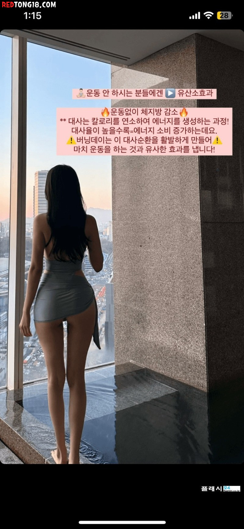 ㅇㅎ)왕골반 개미허리를 가지신분