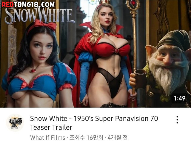 일곱 난장이 정기 다 빨아먹을 백설공주