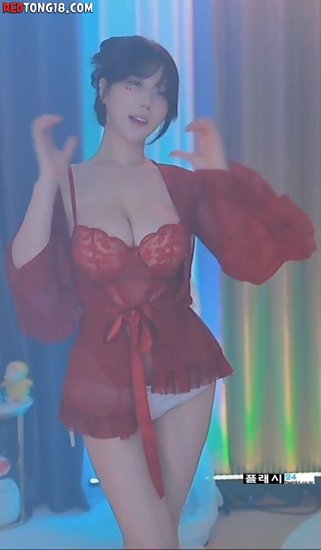 터미널 춤추는 레드 그릴래영 시스루