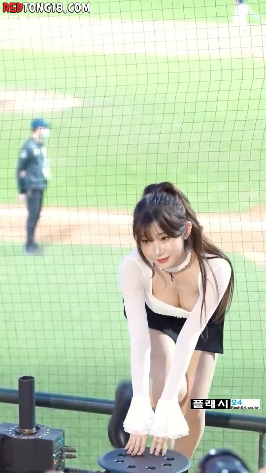 대만에서 역대급 포착된 이주은 치어리더