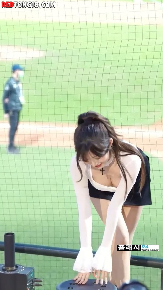 대만에서 역대급 포착된 이주은 치어리더