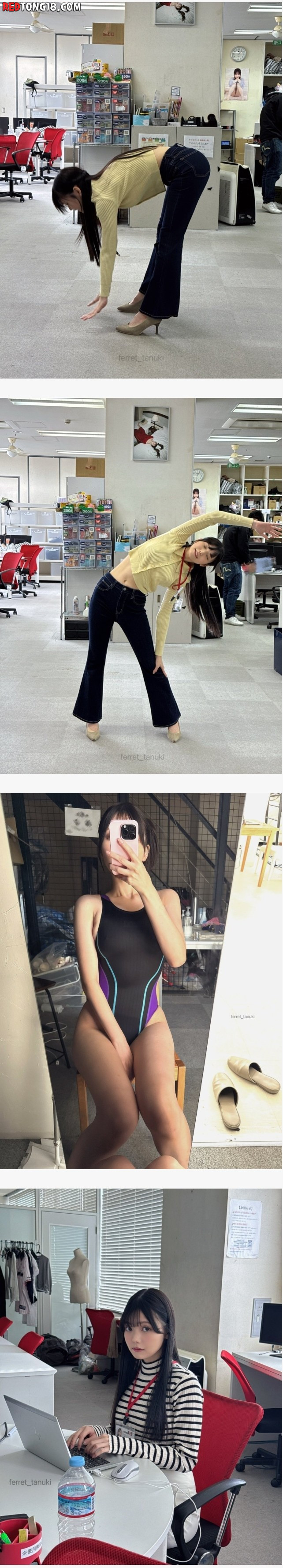 벌써 첫작품 찍었다는 AV 회사 SOD 여직원