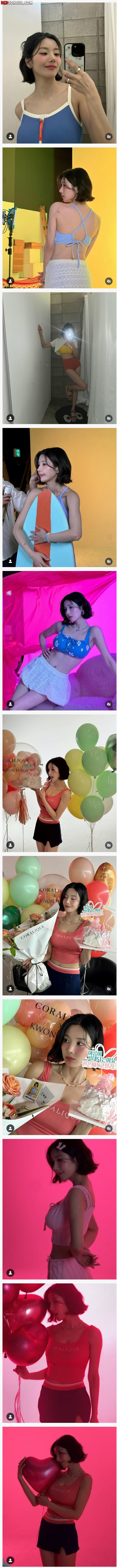 권은비 수영복 몸매 자랑