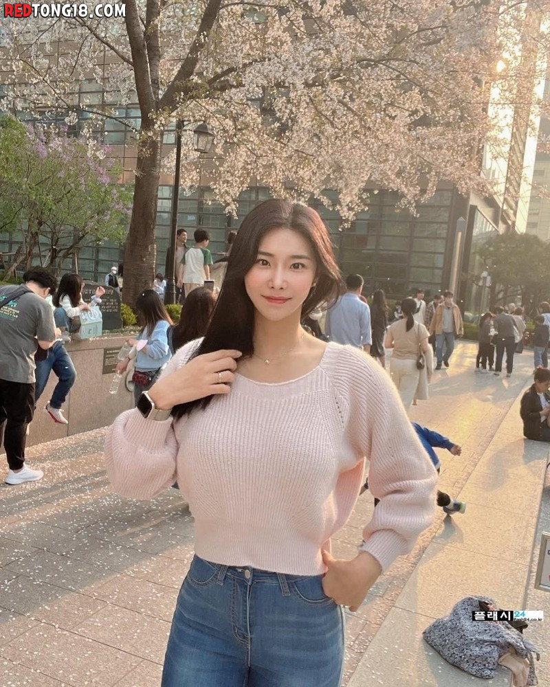 피트니스 모델 박현진 운동을해서 탄탄한데