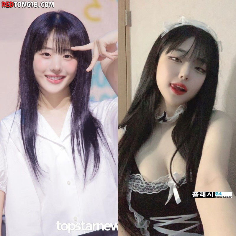QWER 히나 데뷰 전 후