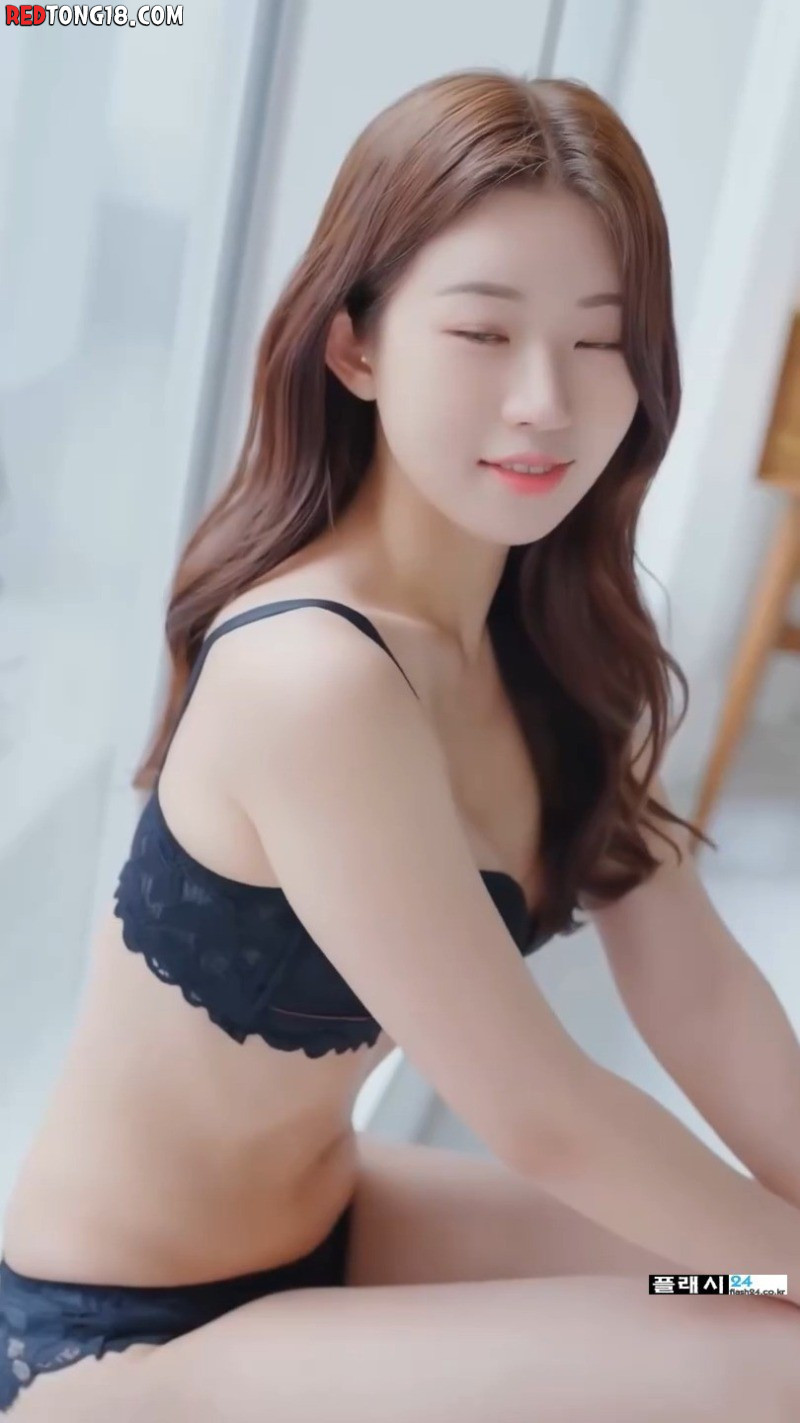 출근 준비하는 모델 서희