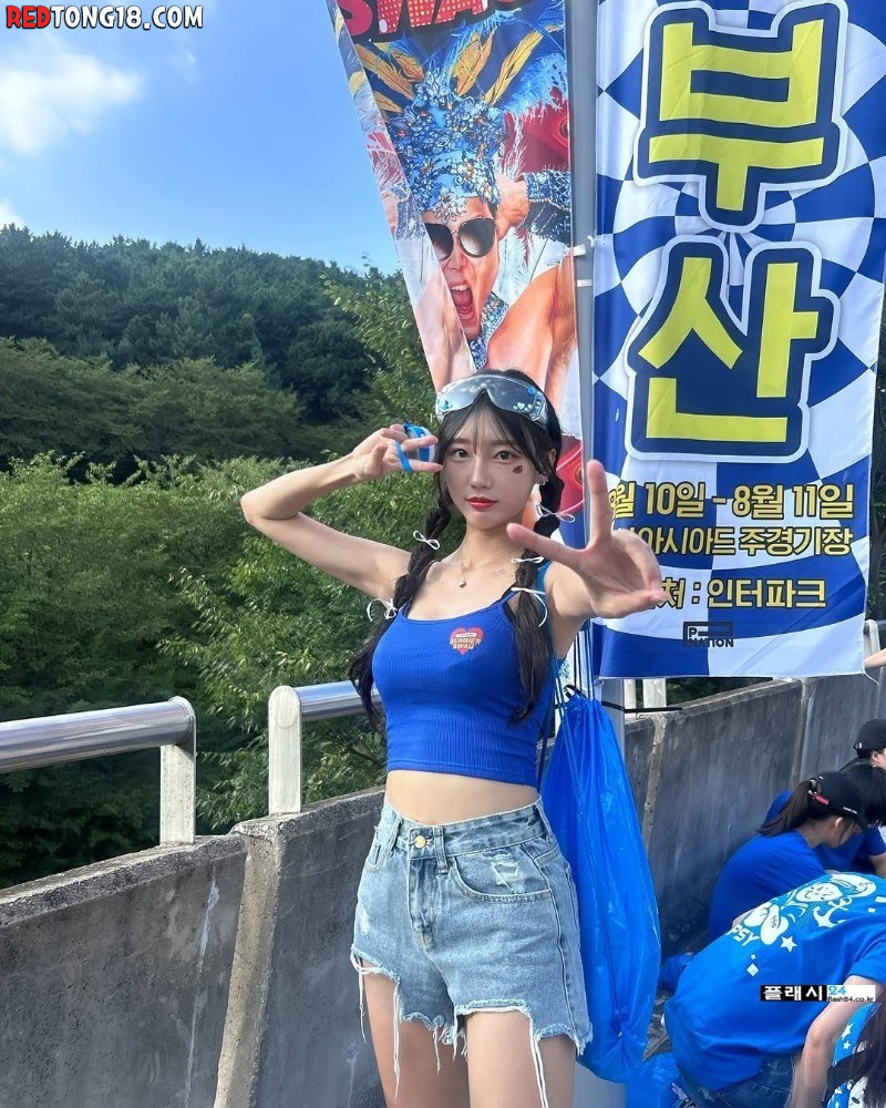 ㅇㅎ)치어리더 이정윤 사복 패션