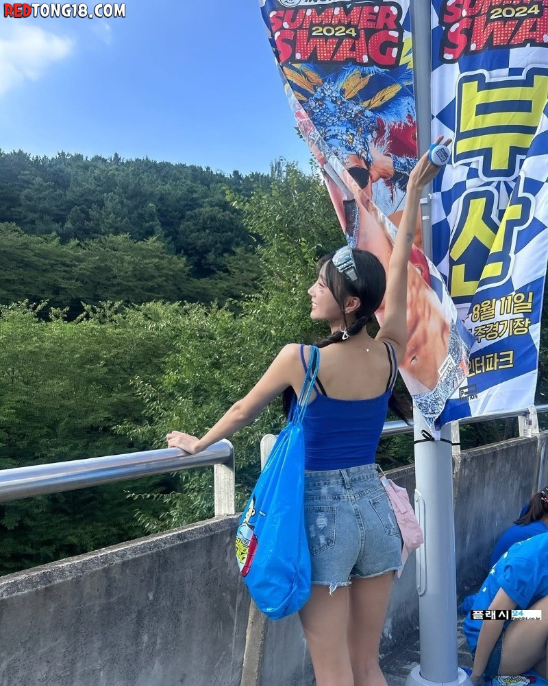 ㅇㅎ)치어리더 이정윤 사복 패션