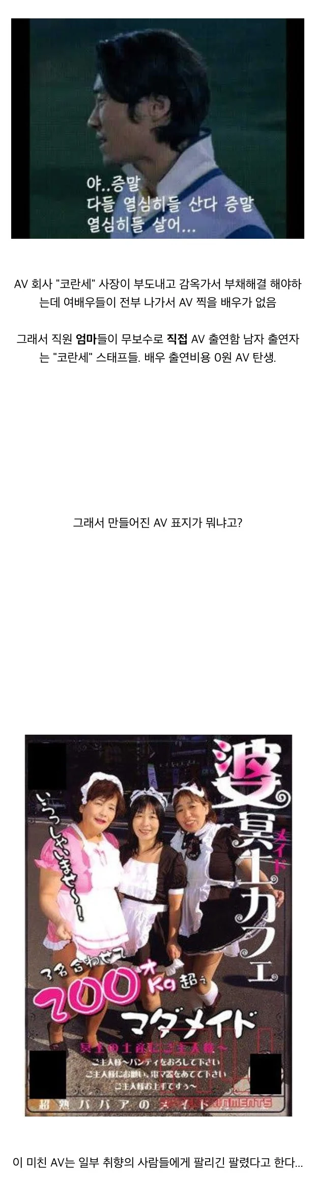 야동회사의 파산으로 탄생한 작품