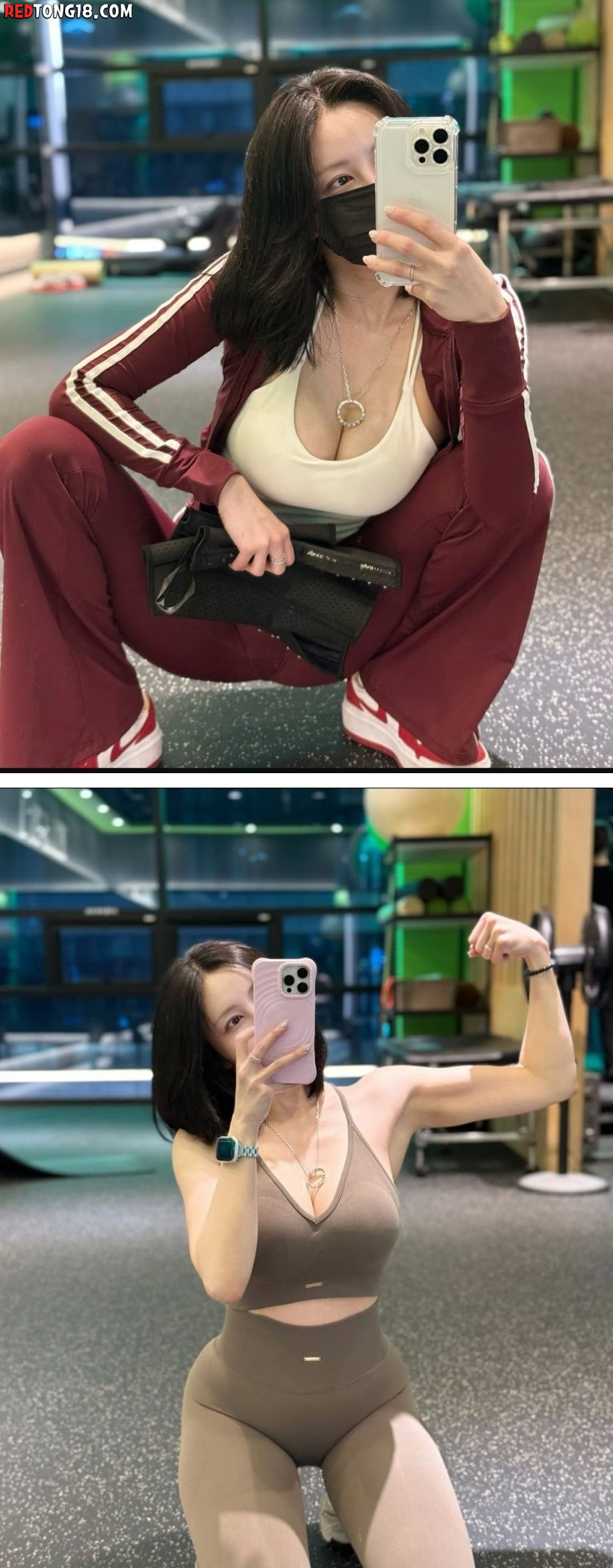 갈수록 화끈해지는 몸매 자랑