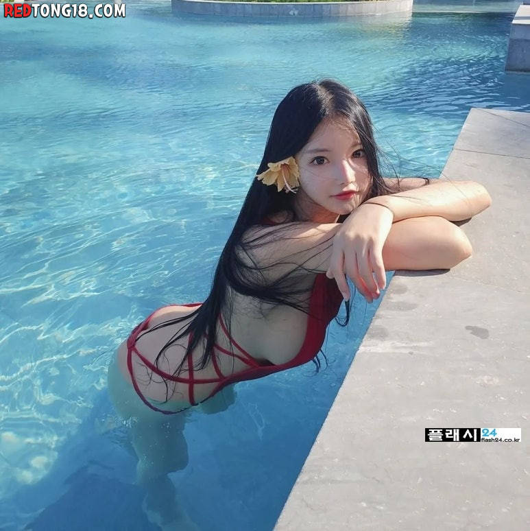 레이싱모델 연지 이런 수영복 참을수없지