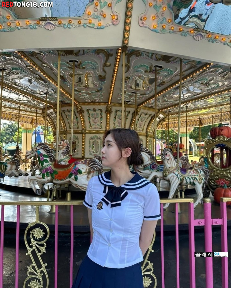 신입 치어리더 공서윤 스쿨룩