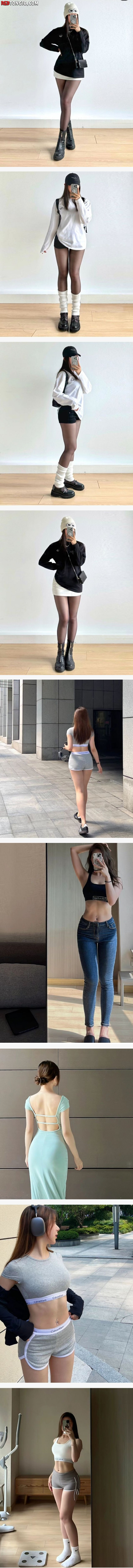 키 166cm 55kg라는 처자