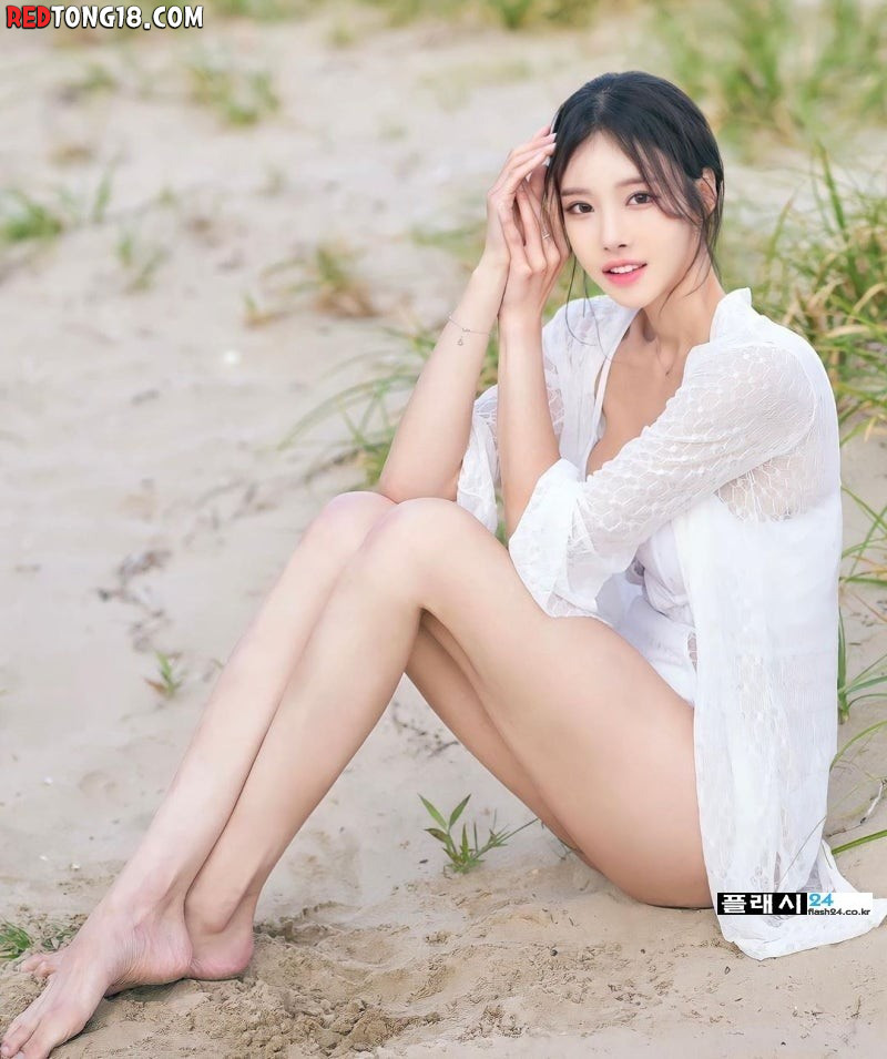 레이싱모델 유리안 거기에 타투가있구나