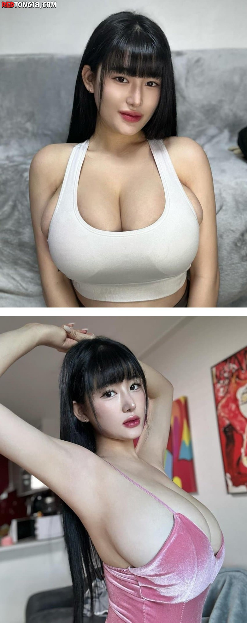 J컵 역대급 몸매 한국 인플루언서