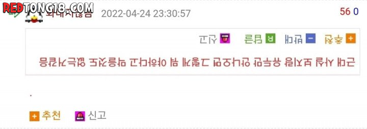 커뮤 약후방짤 검열에 대한 웃대인의 소신발언