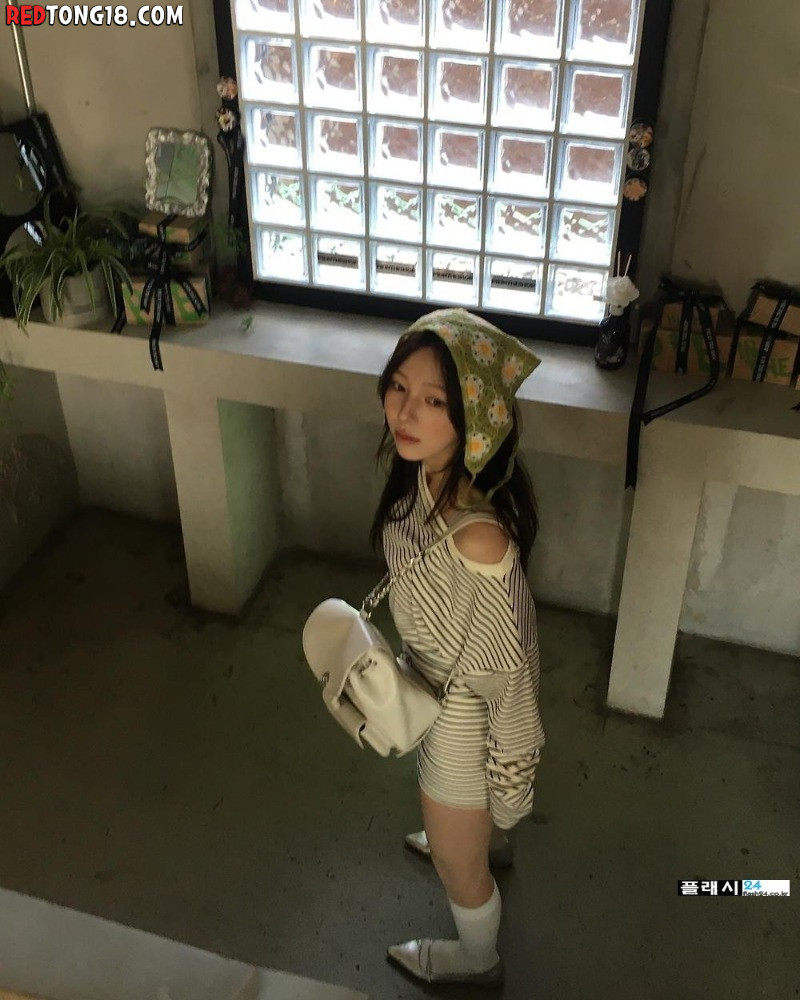 데이트룩에 충실한 처자