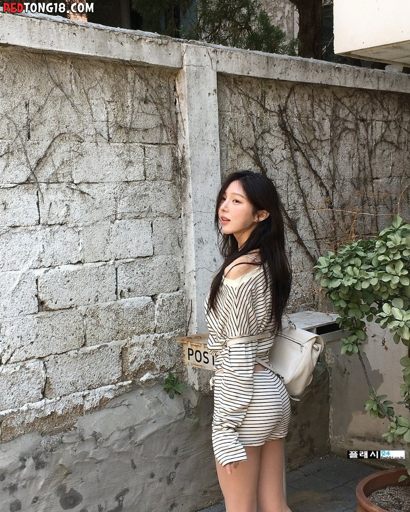 데이트룩에 충실한 처자