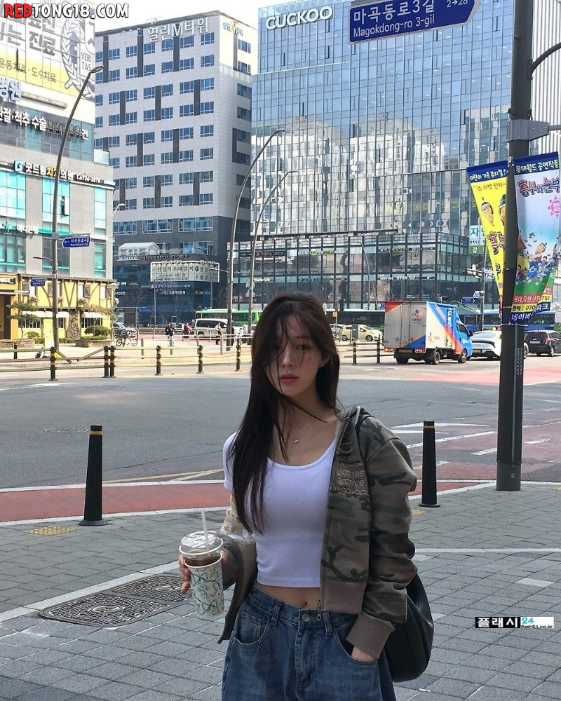 데이트룩에 충실한 처자
