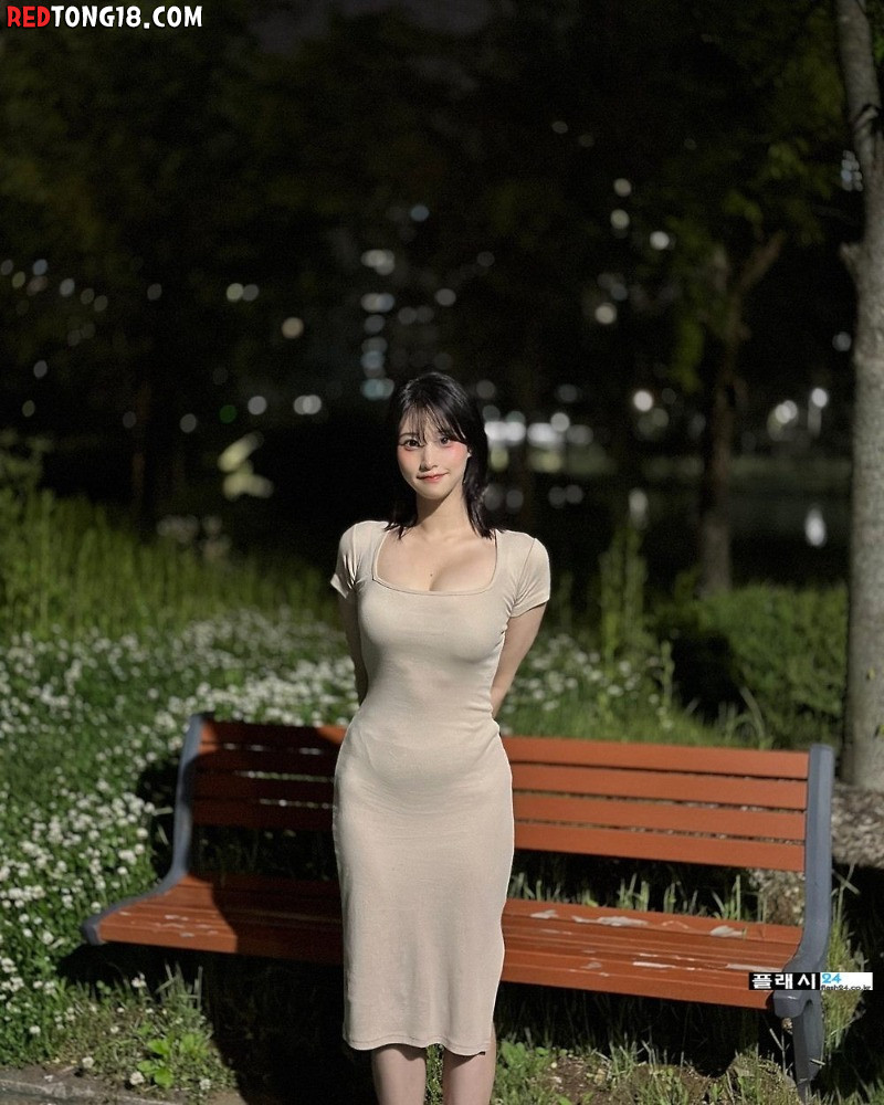 ㅇㅎ)미시룩입고 나들이 나온 명아추 실제 느낌