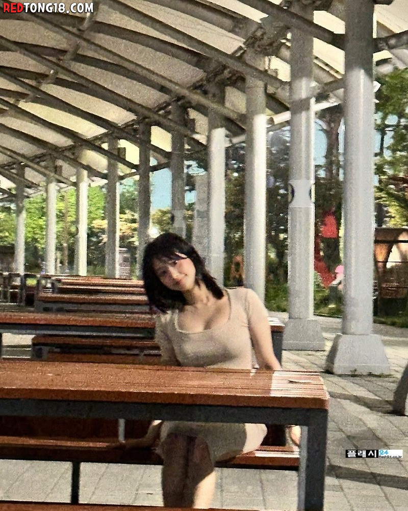 ㅇㅎ)미시룩입고 나들이 나온 명아추 실제 느낌