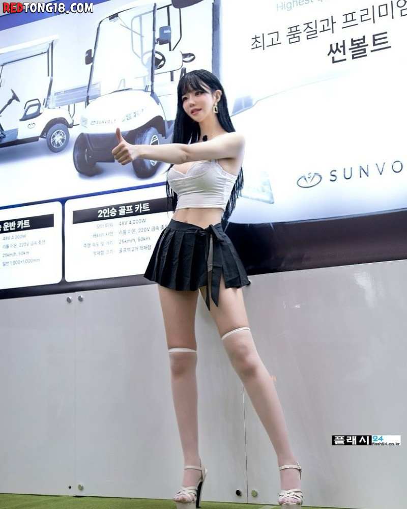 ㅇㅎ)레이싱모델 민한나 미끈한 복근