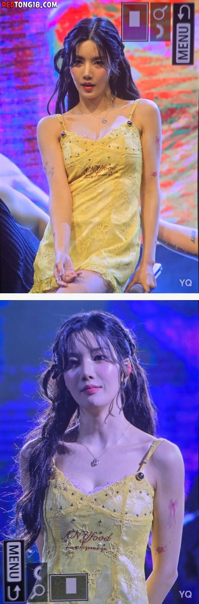 권은비 VS 노지선 같은 옷 몸매 대결