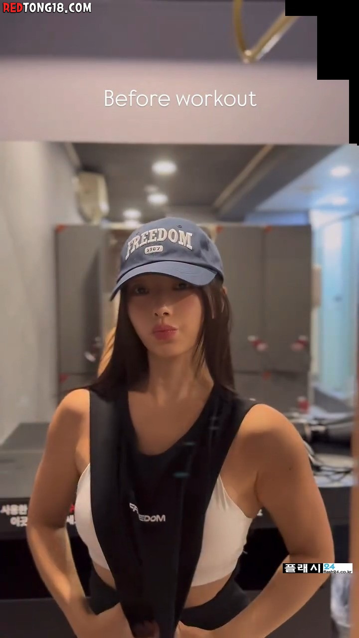 운동 후 벌크업 확실하게 된 처자