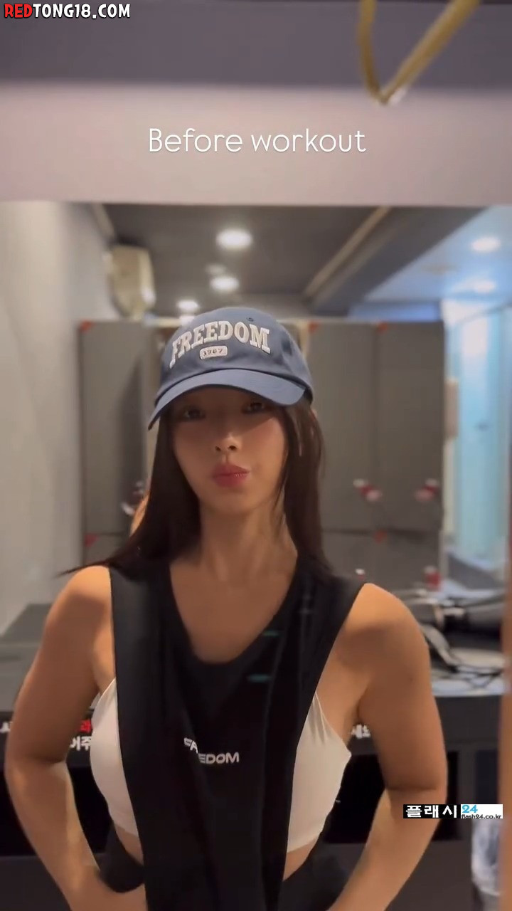 운동 후 벌크업 확실하게 된 처자