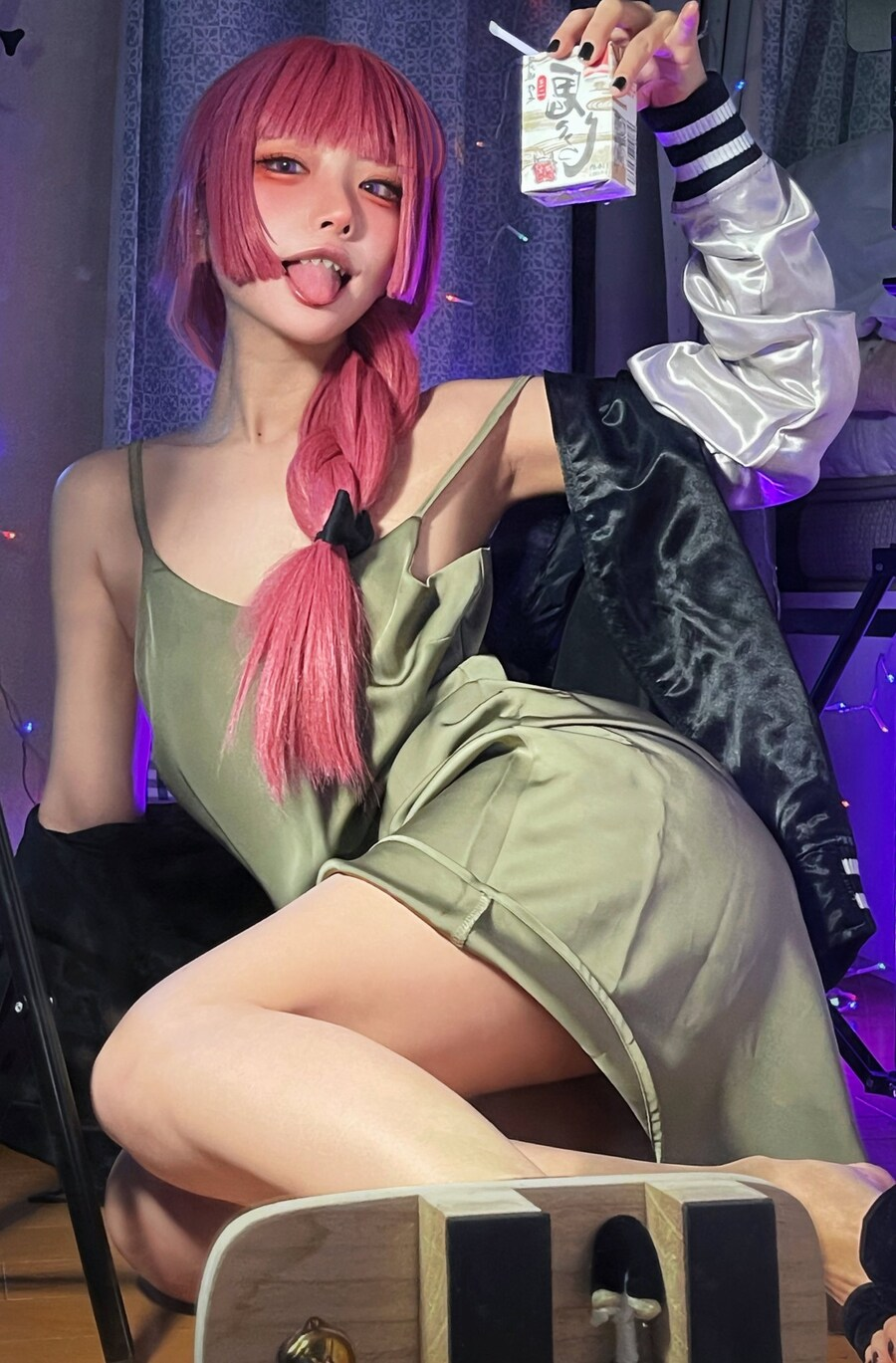 A컵 껌딱지 빈유만 가능한 코스프레