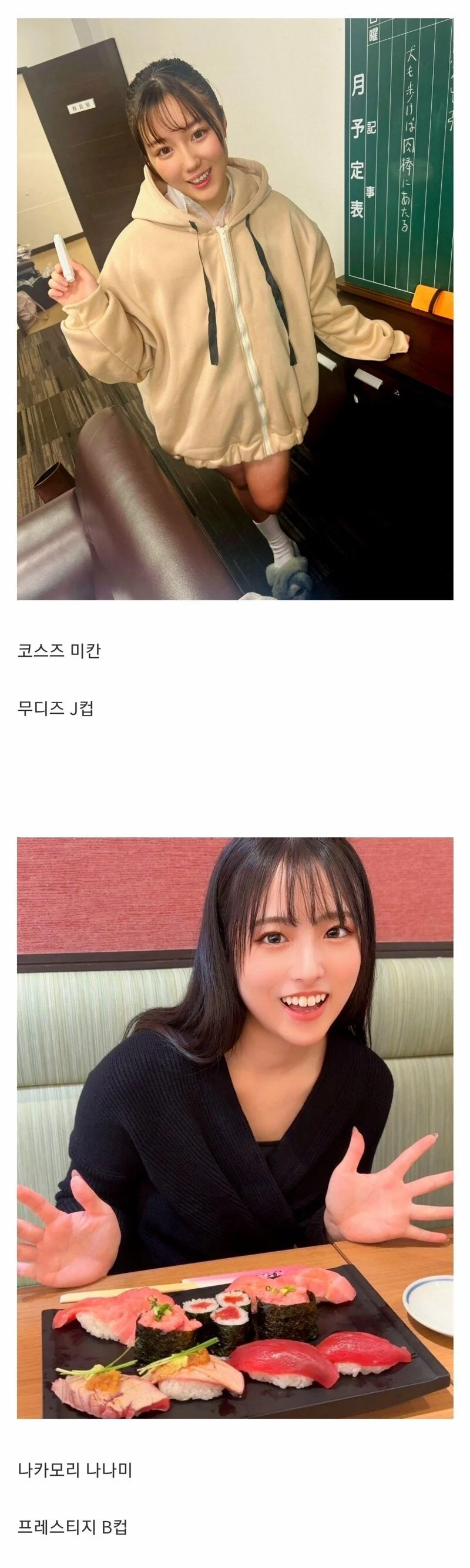 올해 데뷔하는 일본 AV 배우들