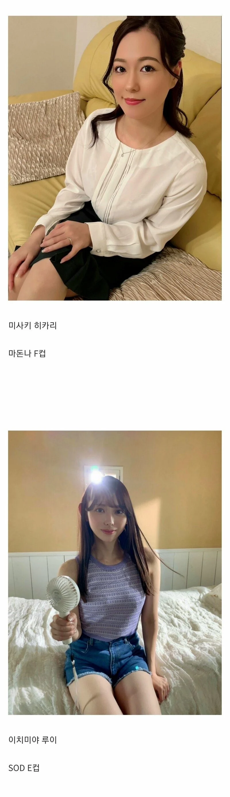 올해 데뷔하는 일본 AV 배우들