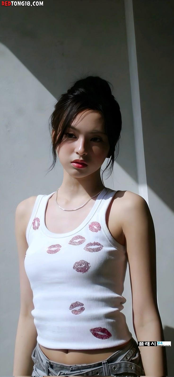 레이싱 모델 유진 선베드 옆에 눕고싶다