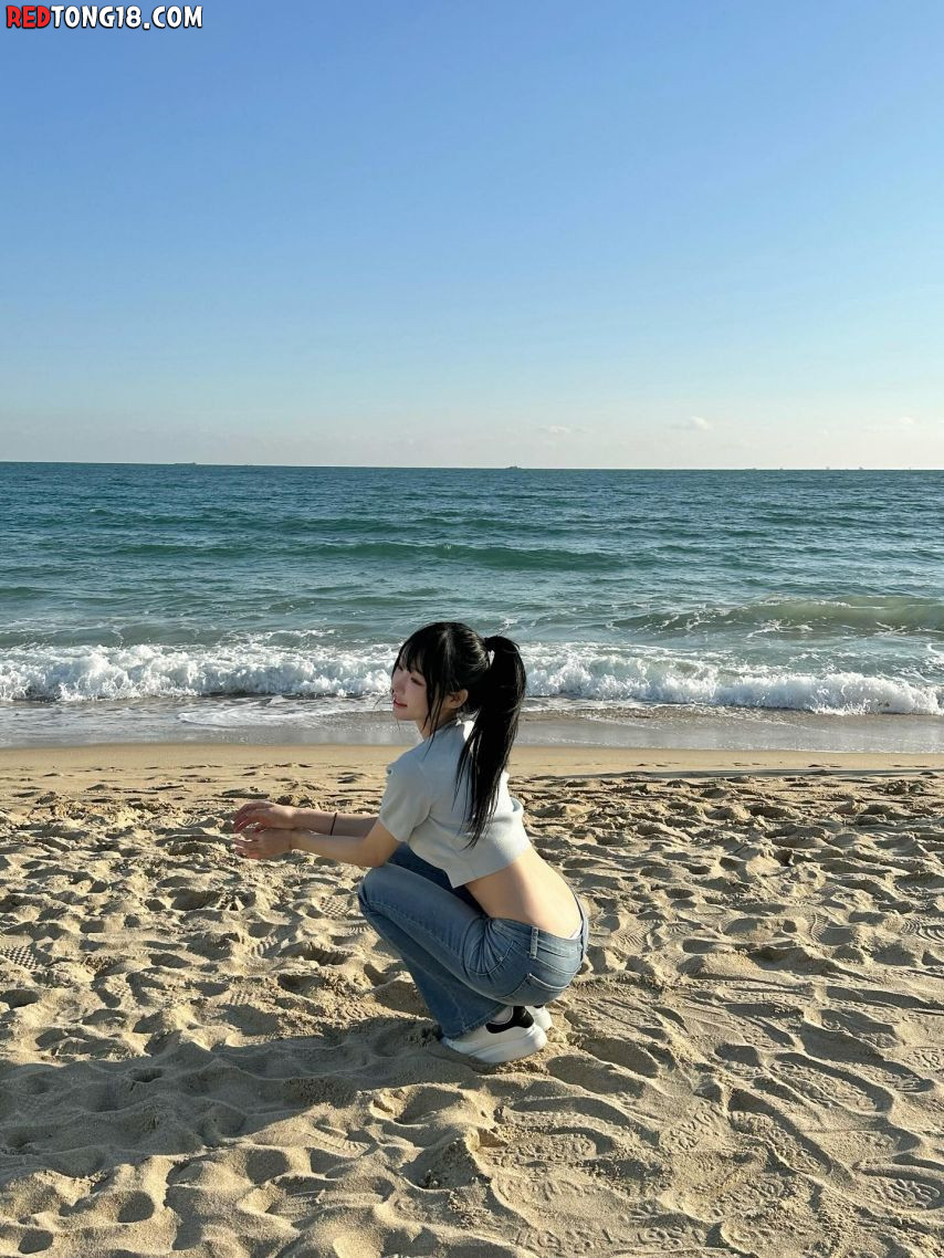 해운대에서 목격된 몸매 뒤지는 여성분