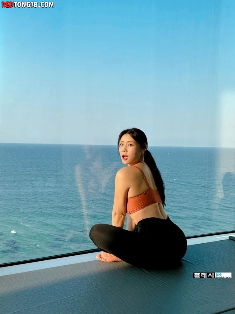 유부녀 전보람 모닝 레깅스 요가