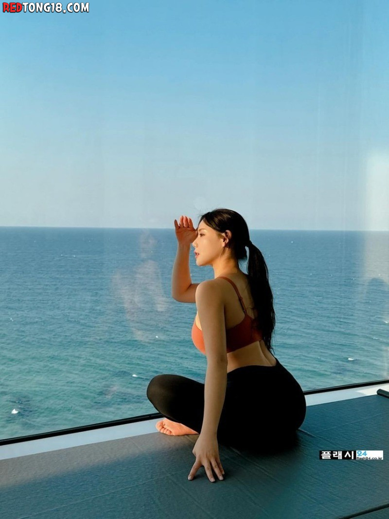 유부녀 전보람 모닝 레깅스 요가