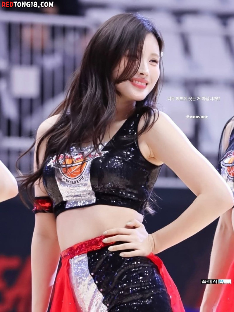 아이돌 급 외모를 가졌다는 김정원 치어리더
