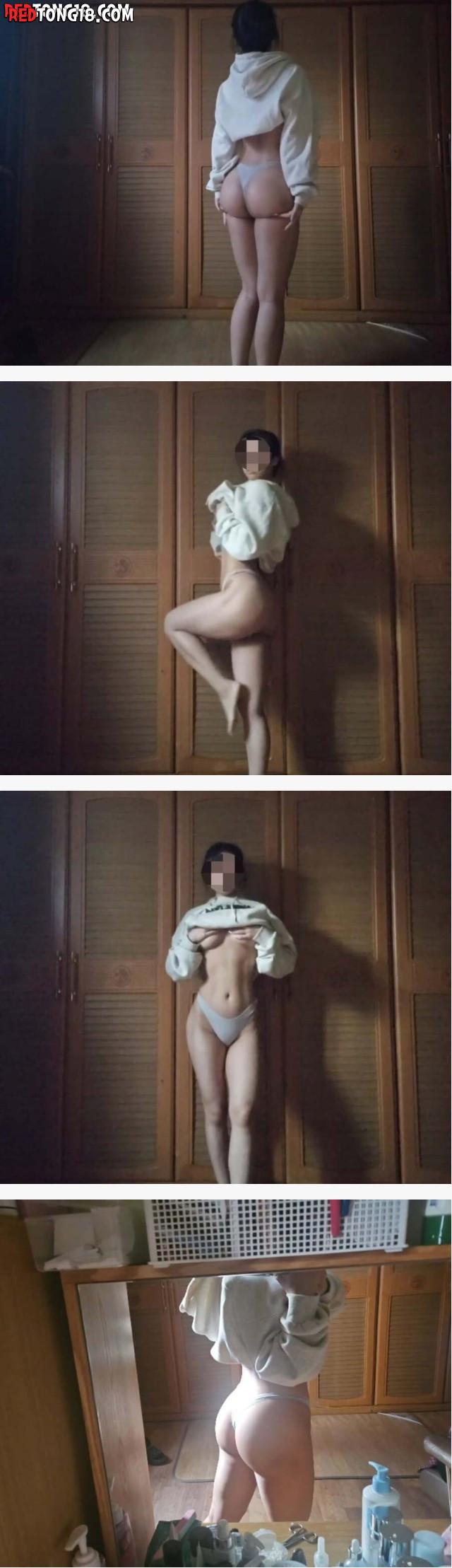 어느 운동녀 하의실종 셀카