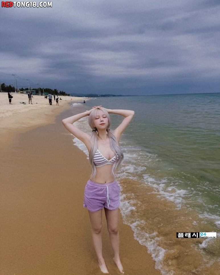 인플루언서 오지은 인재 해변 남친시점