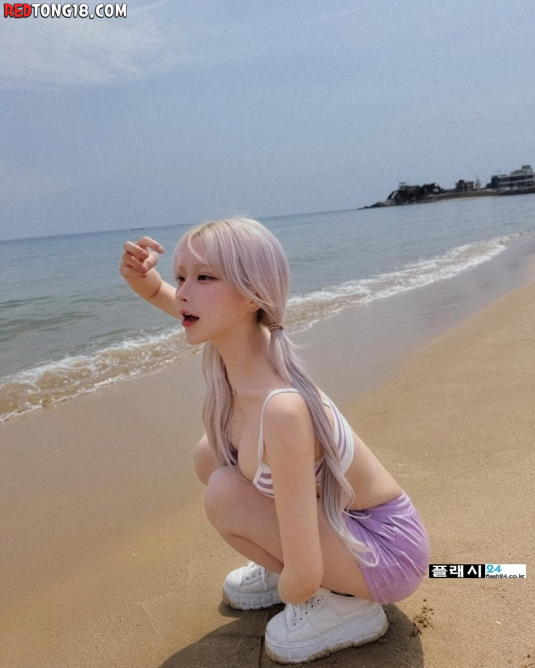 인플루언서 오지은 인재 해변 남친시점