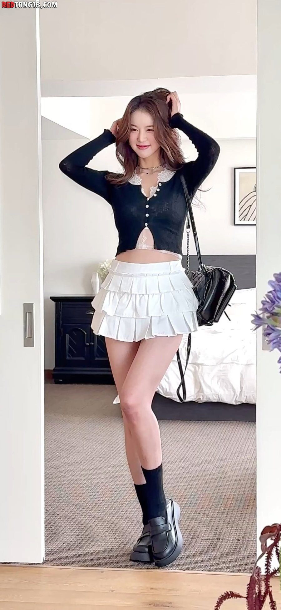마르지 않고 딱 보기 좋은 몸매